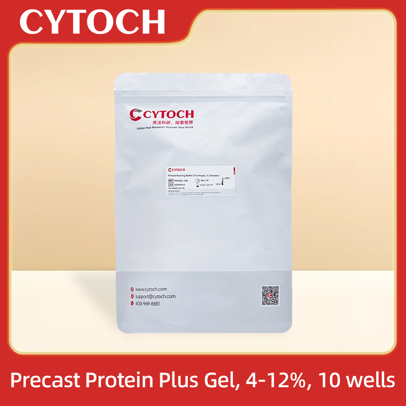 Precast Protein Plus Gel,4-12%,10 wells, Bis-Tris 4 12%高分辨率预制胶(Bis-Tris),10孔